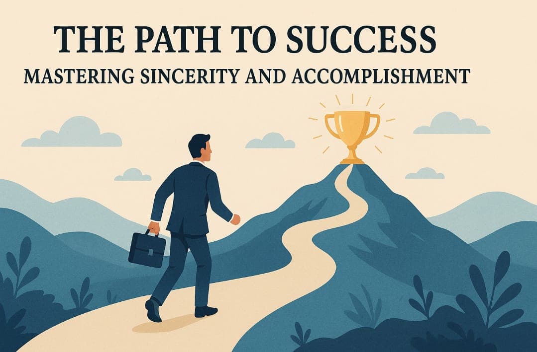The Path to Success: Mastering Sincerity and

Accomplishment
